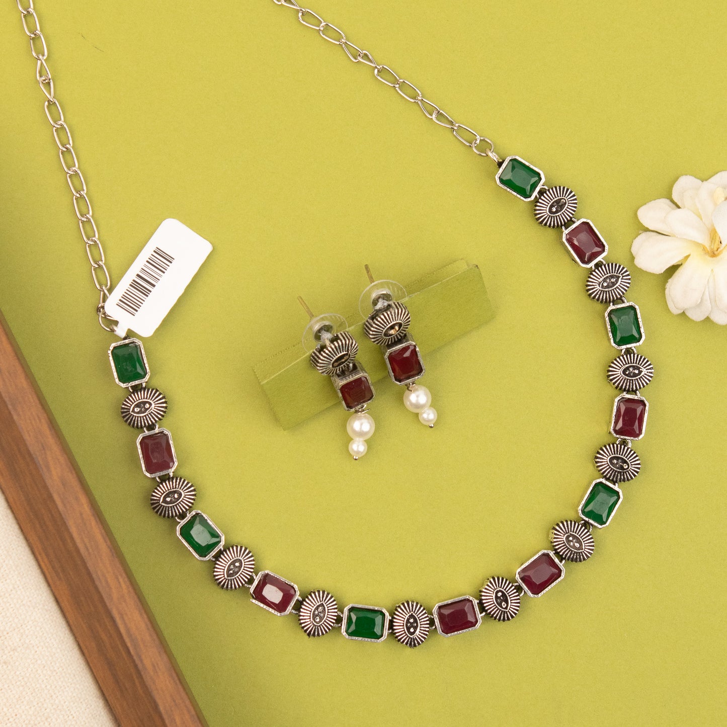 Oxidised Necklace 1476