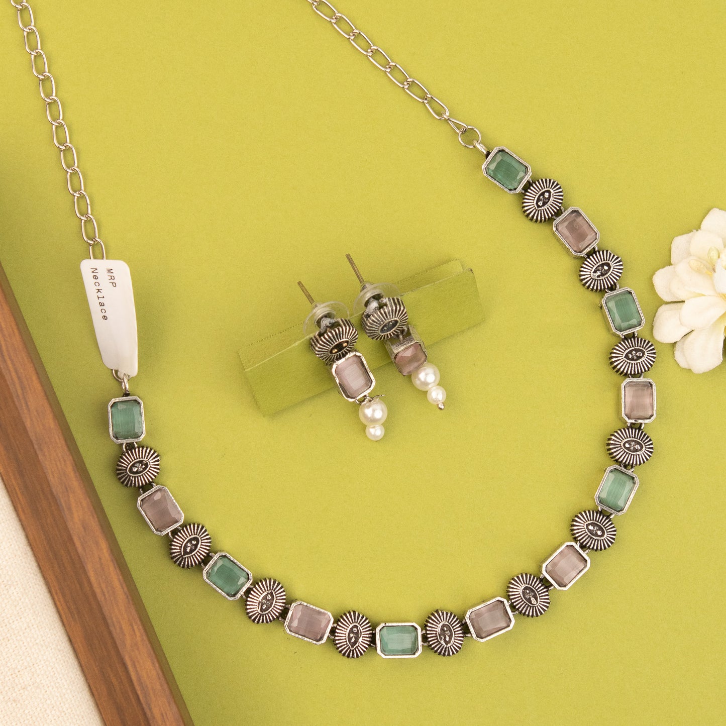 Oxidised Necklace 1476