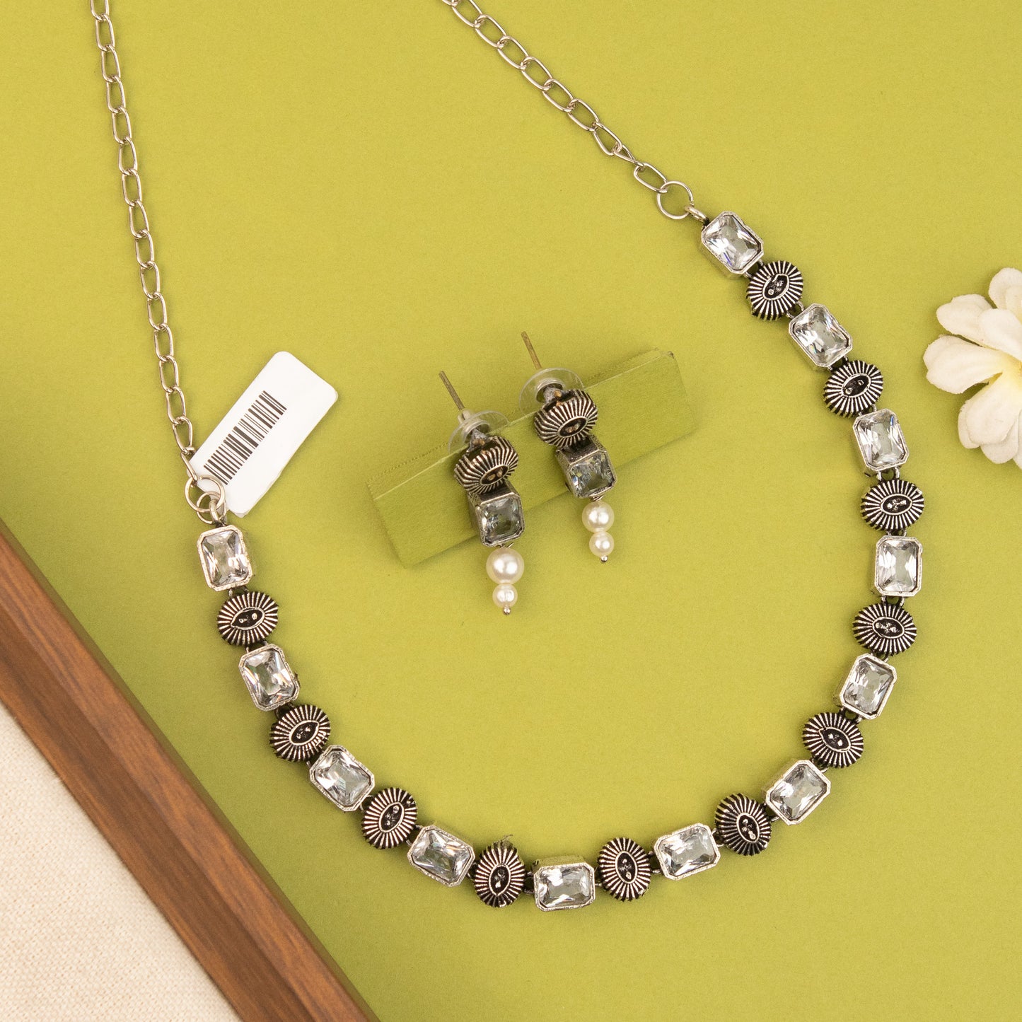 Oxidised Necklace 1476