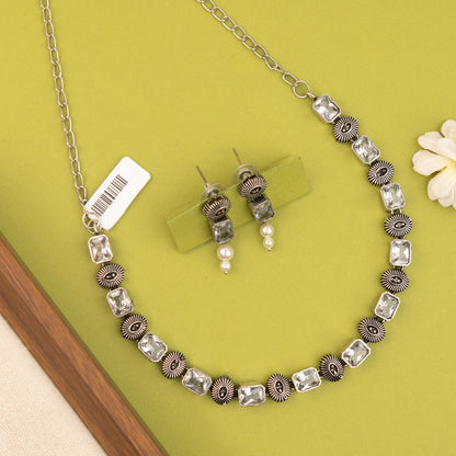 Oxidised Necklace 1476