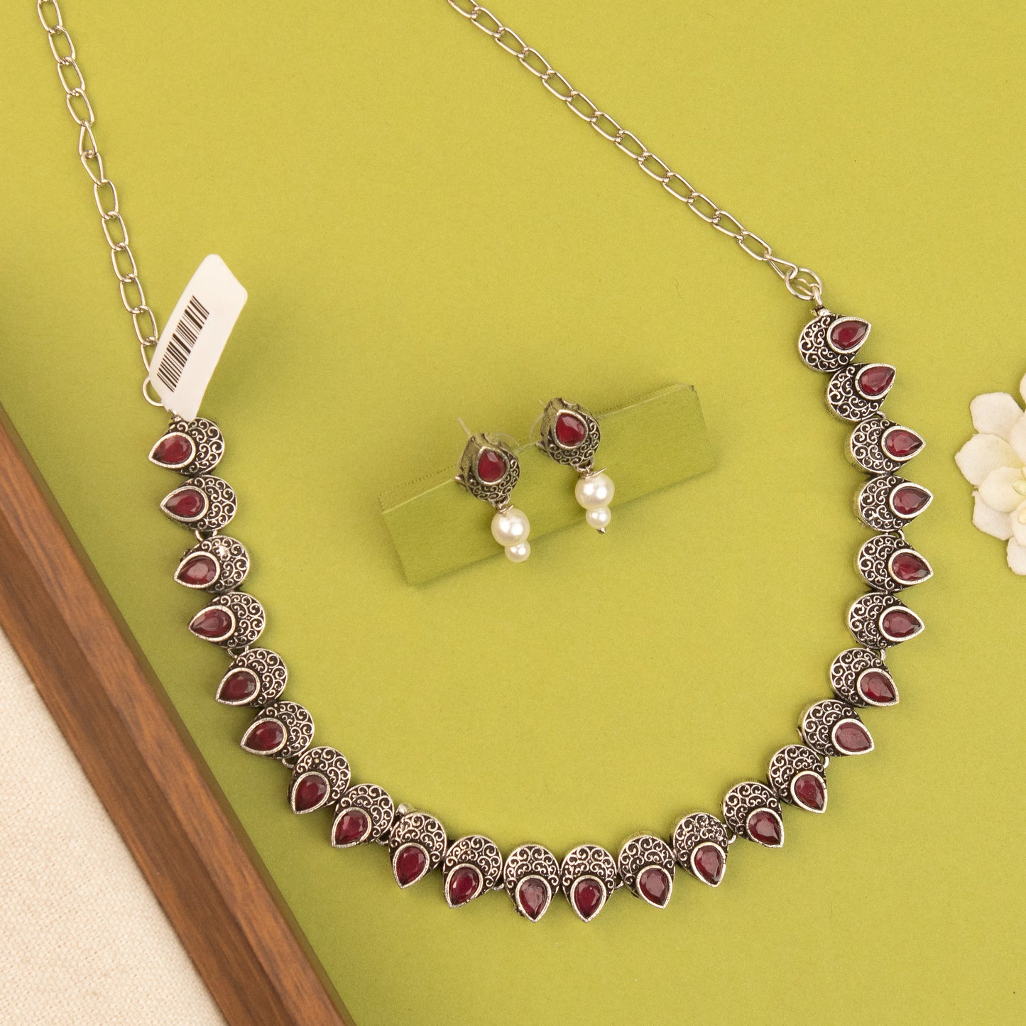 Oxidised Necklace N1484