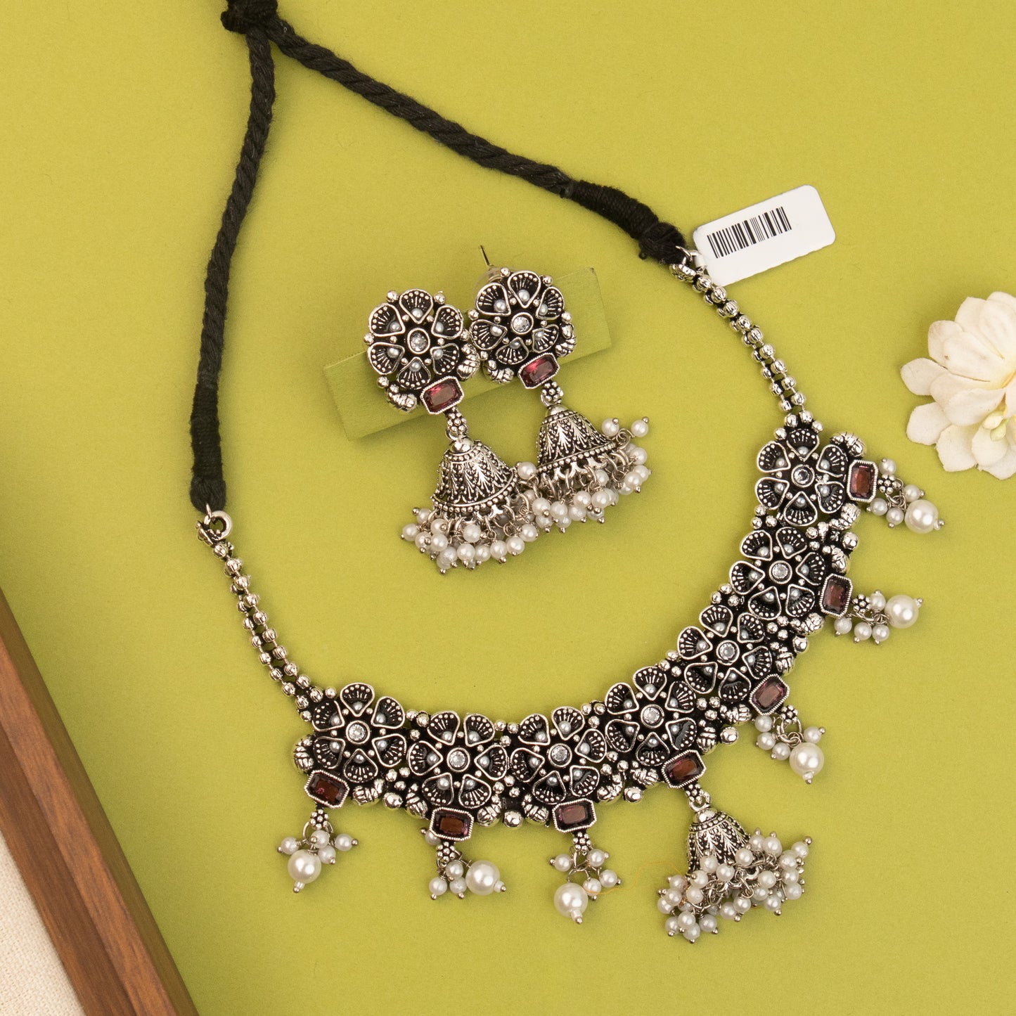 Oxidised Necklace 1480
