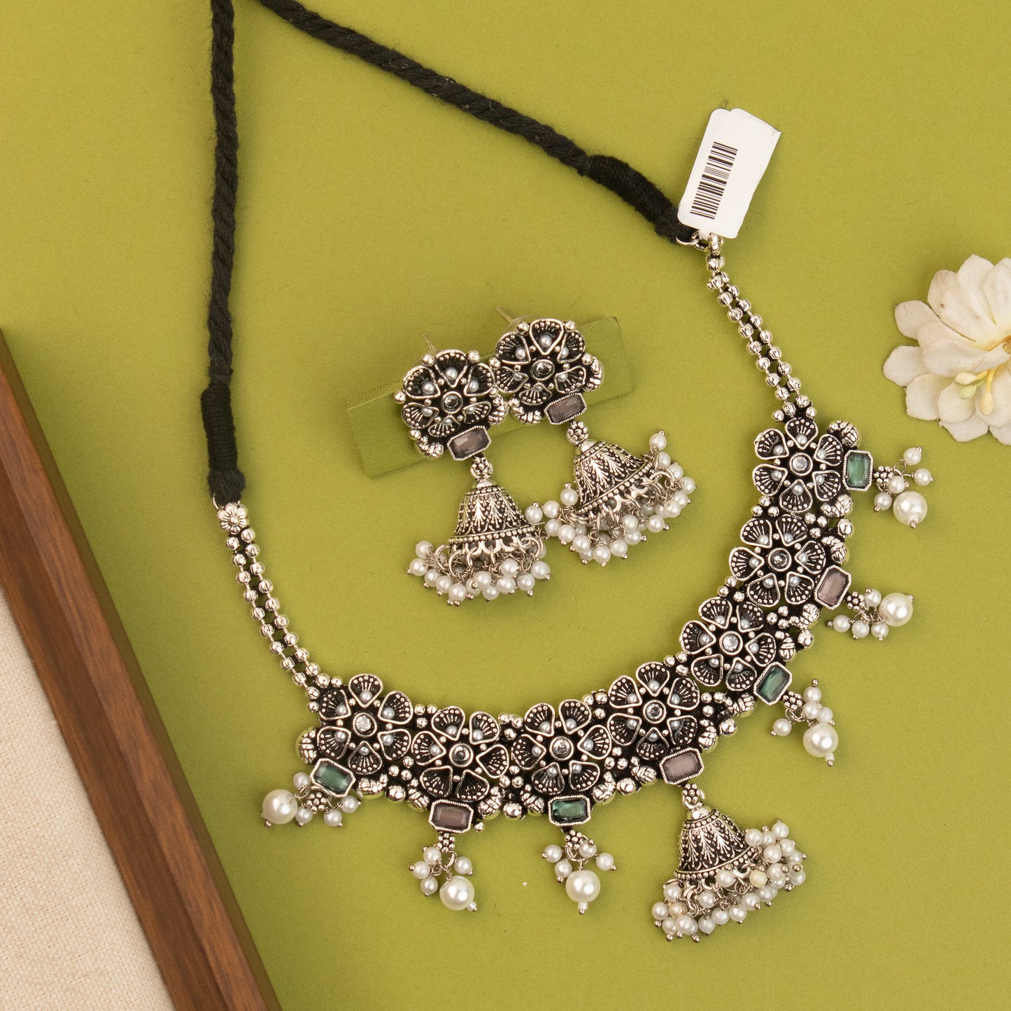 Oxidised Necklace 1480