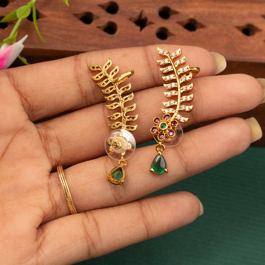 Antique Ear-Cuff Earrings E1510