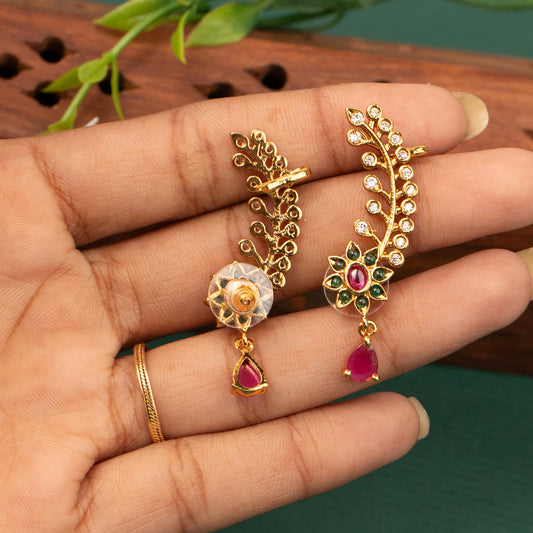 Antique Ear-Cuff Earrings E1509