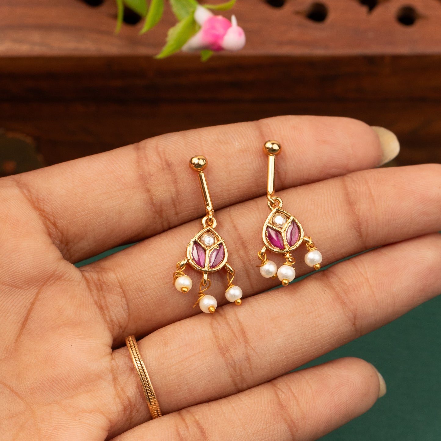 Antique Bugadi Earrings E1496