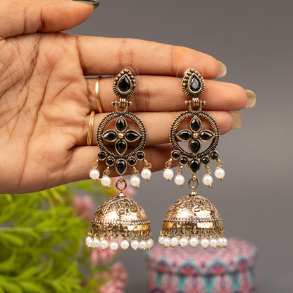 Fancy Jumkha Earrings E1532