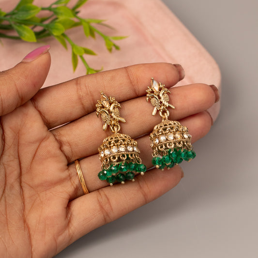 Fancy Jumkha Earrings E1597