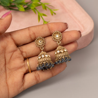 Fancy Jumkha Earrings E1594