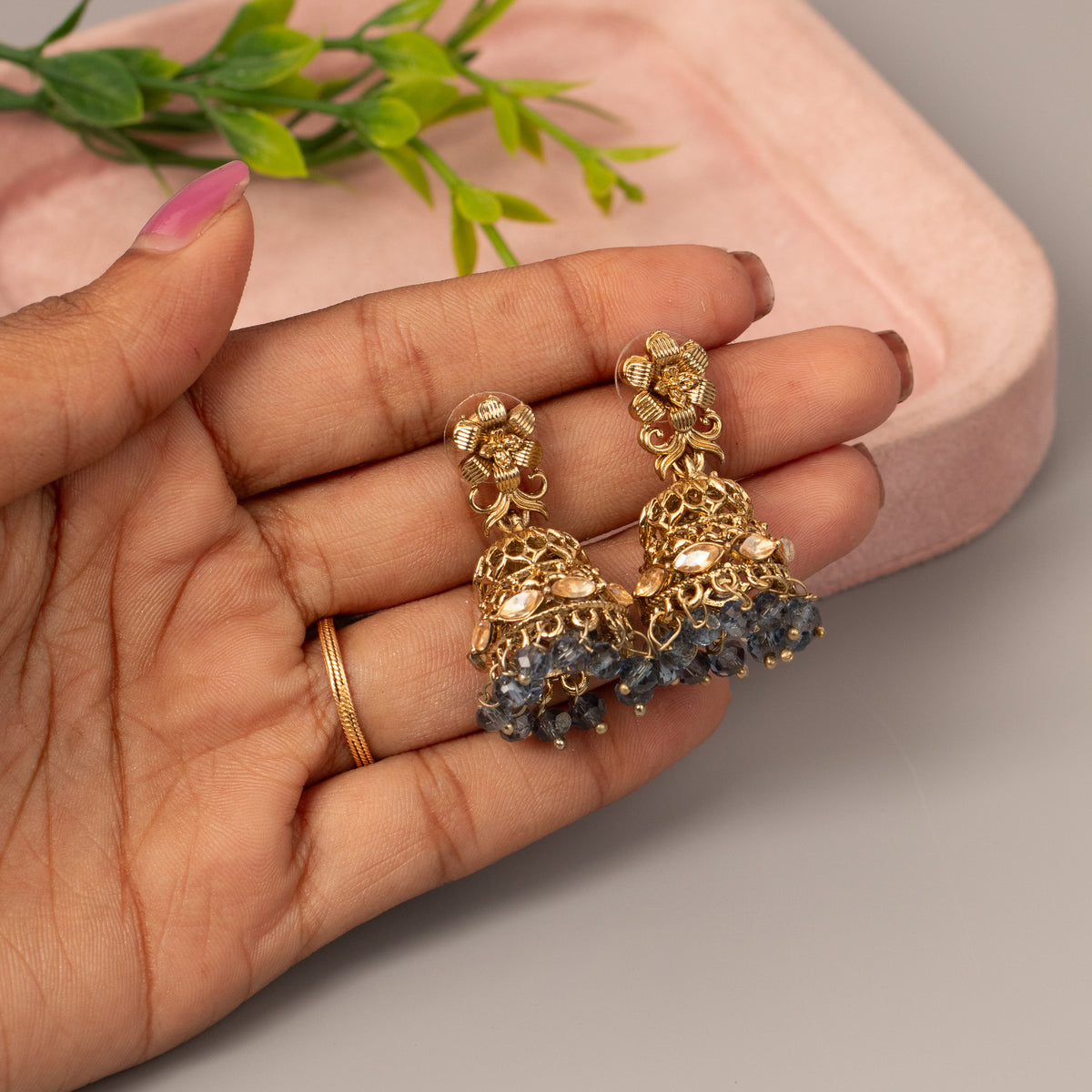 Fancy jumkha Earrings E1595