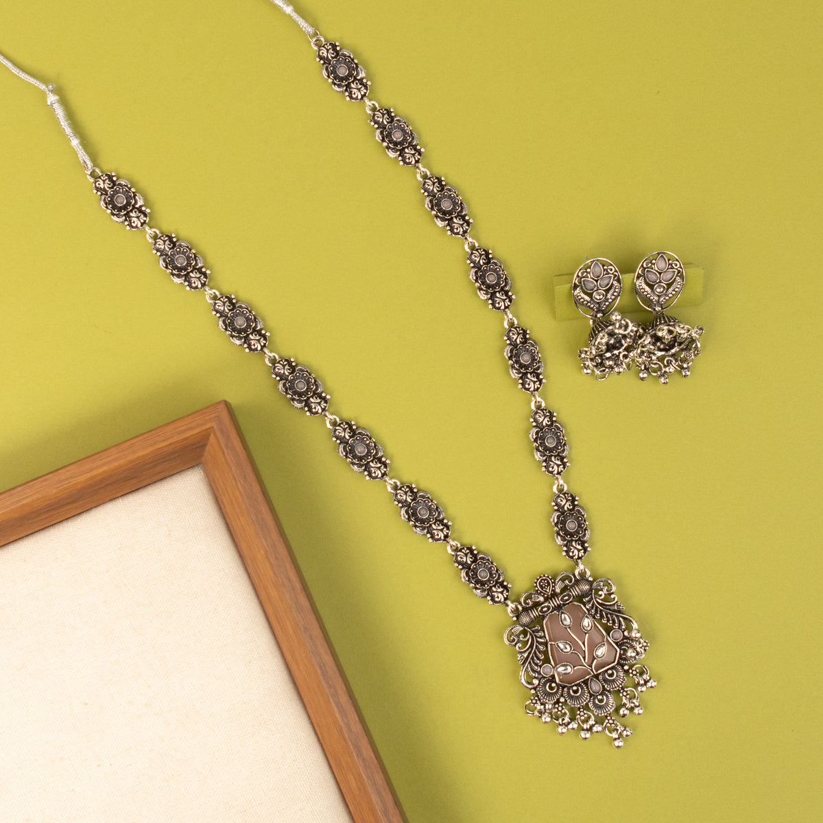 Oxidised Necklace N1540