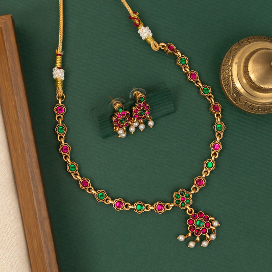 Double Side Necklace N1571