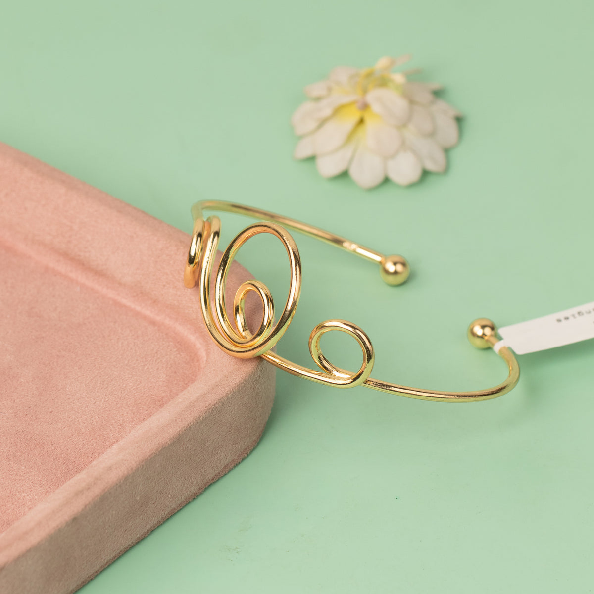 Cuff Bangle B691 [Anti Tarnished]