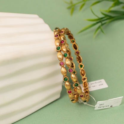 Antique Bangle B666 (2 Piece)