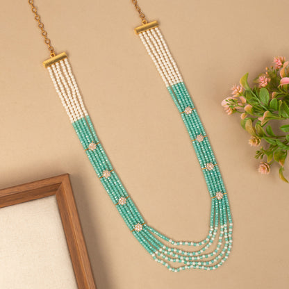 Natural Beaded Layered Premium Mala MA204