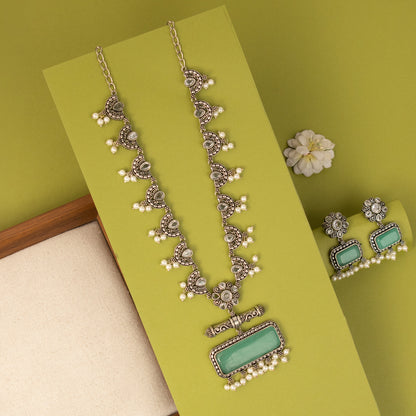 Oxidised Necklace N1628