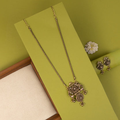 Oxidised Necklace N1629