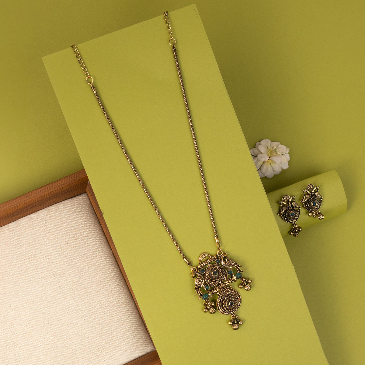Oxidised Necklace N1629