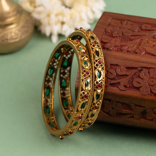 Antique Bangle B567(2 Piece)