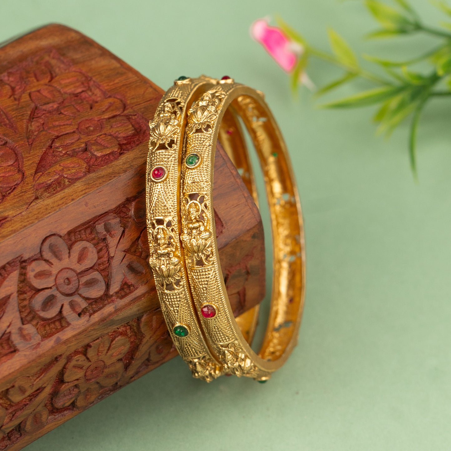 Antique Bangle B71(2 Piece)