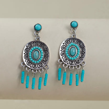 Oxidised Earrings E89