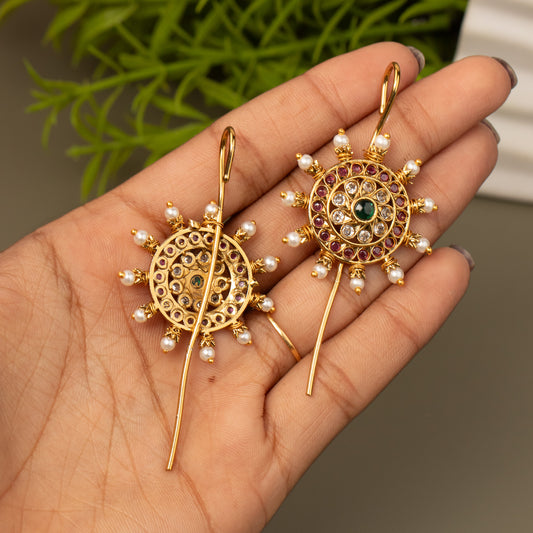 Antique Ear Cuff Earrings E988
