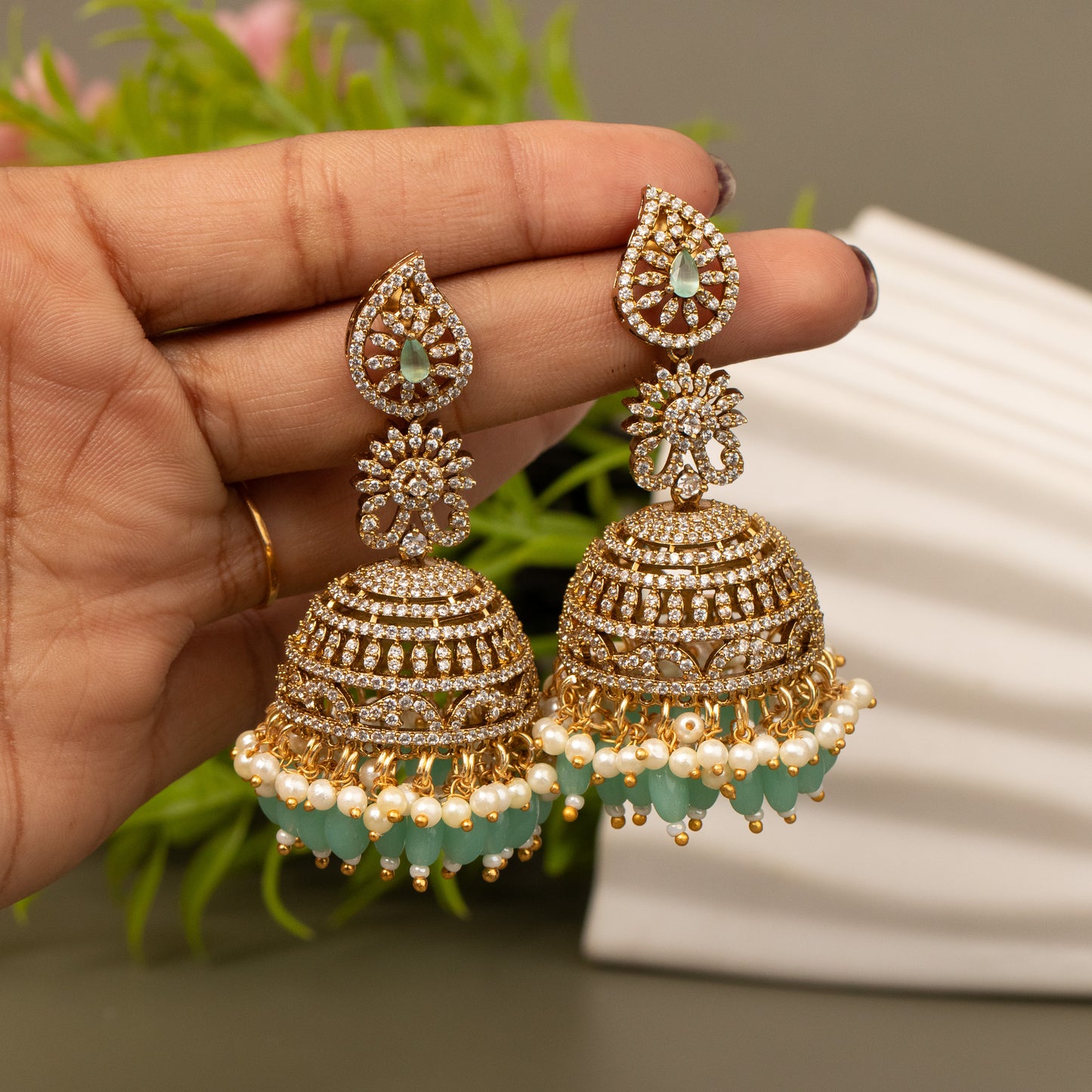 Premium Mehandi Earrings E1009