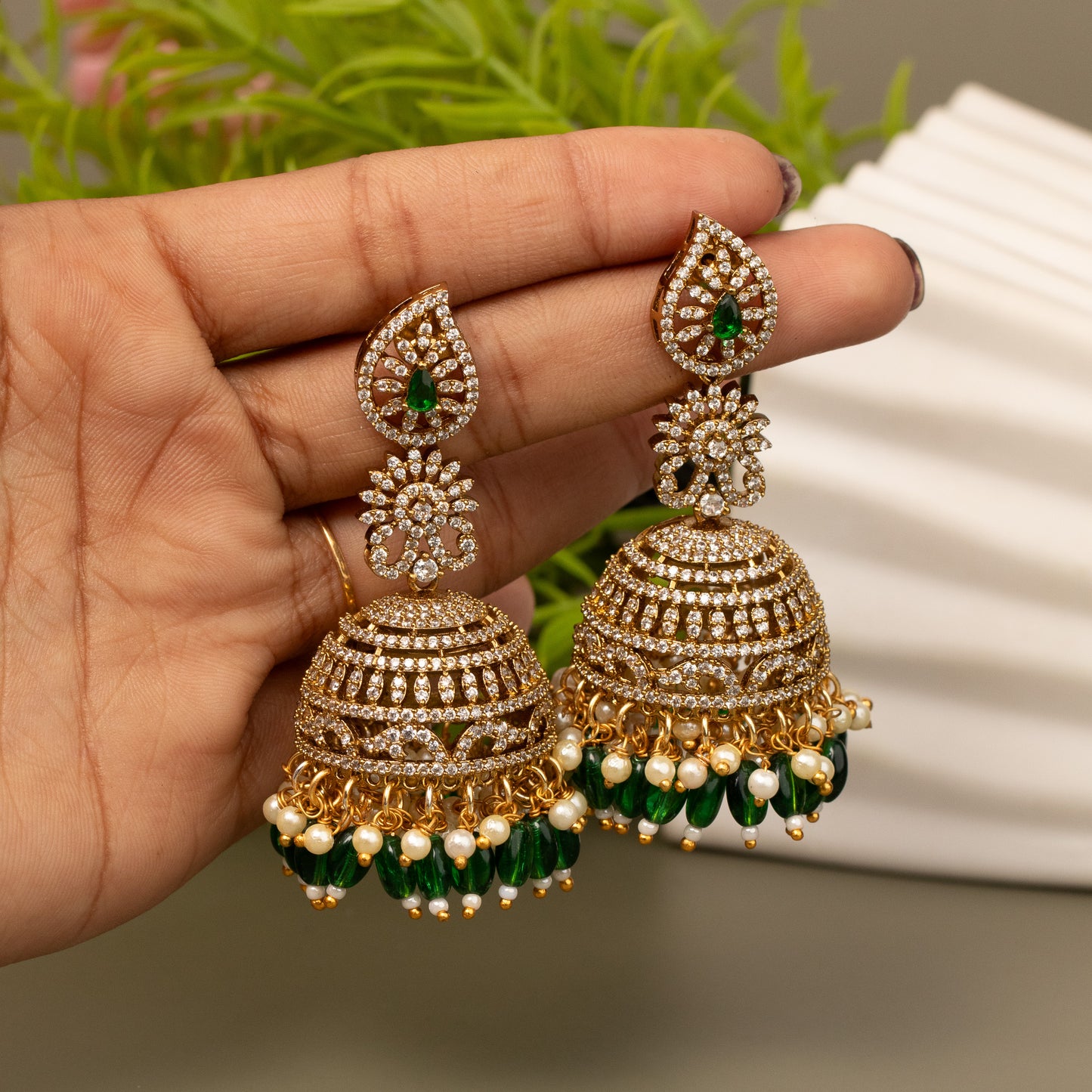 Premium Mehandi Earrings E1009