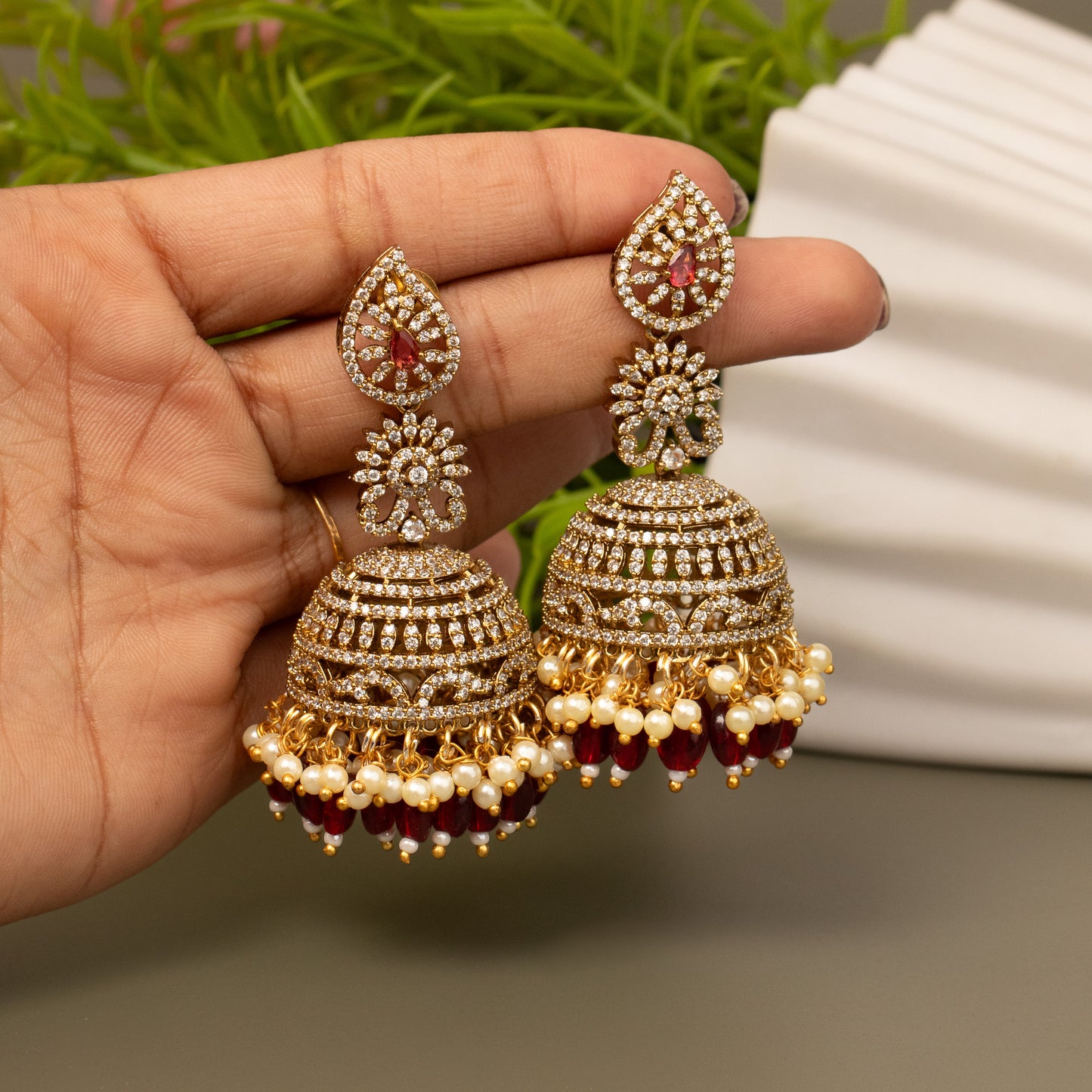Premium Mehandi Earrings E1009