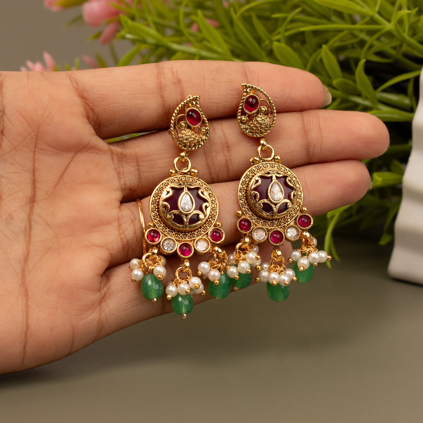 Antique Earrings E1073