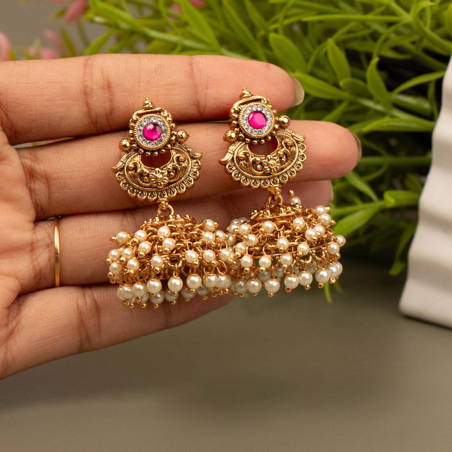 Premium Antique Earrings E1075