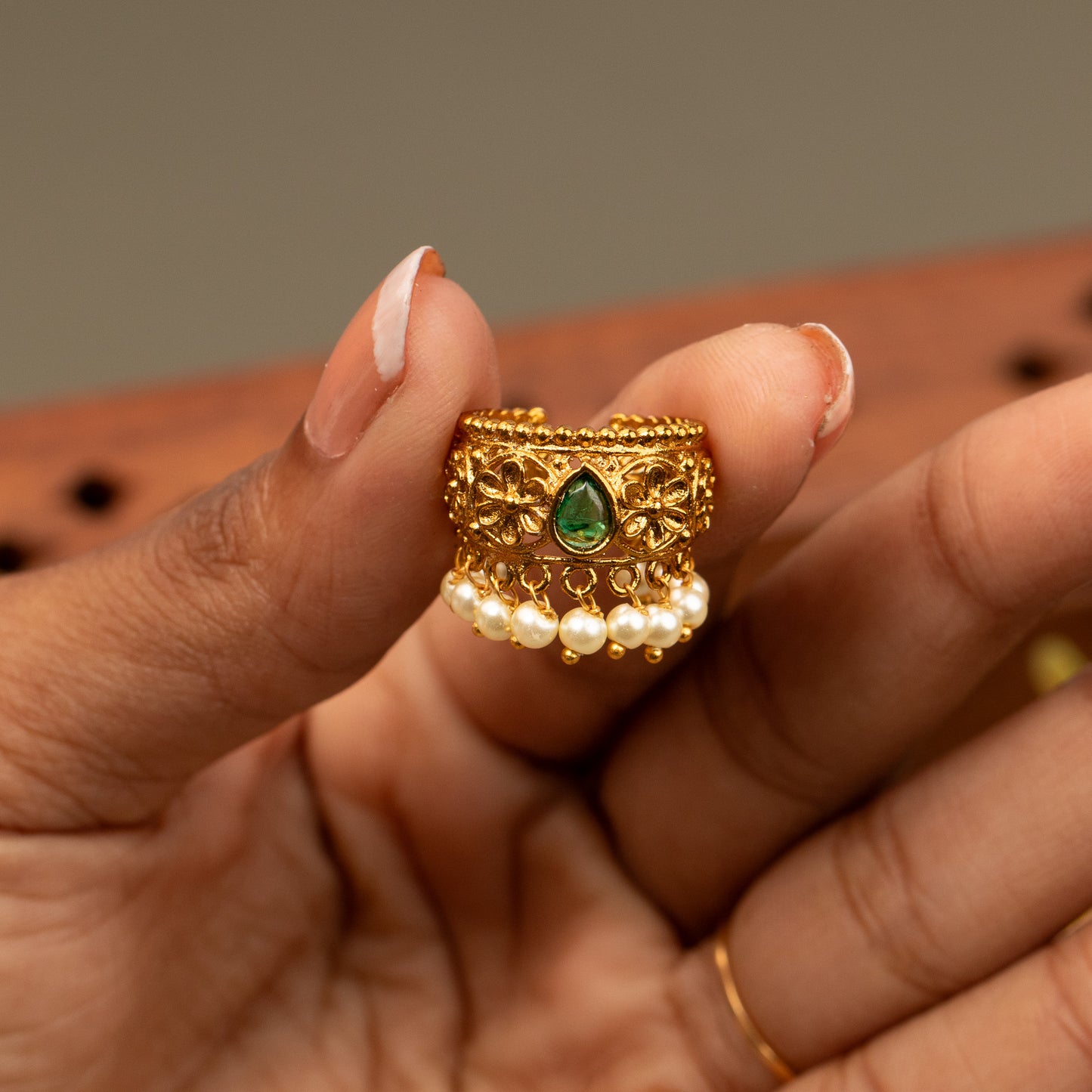 Antique Bugadi Earrings E1195