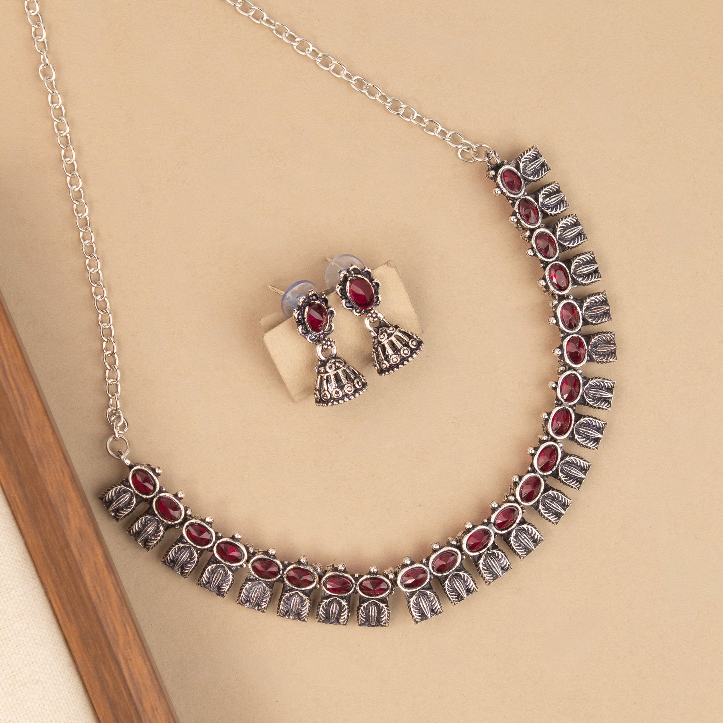 Oxidised Necklace 223