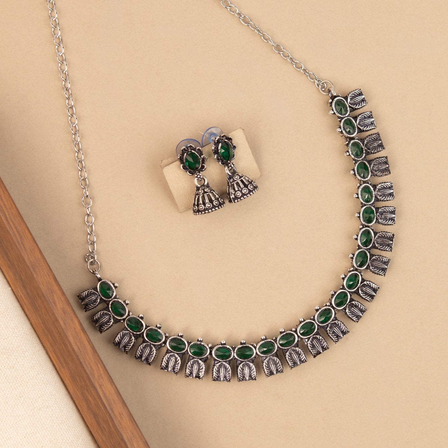 Oxidised Necklace 223