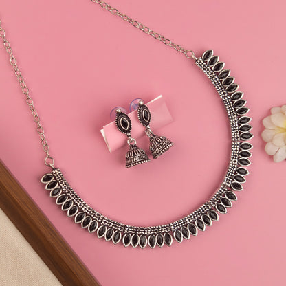 Oxidised Necklace 261