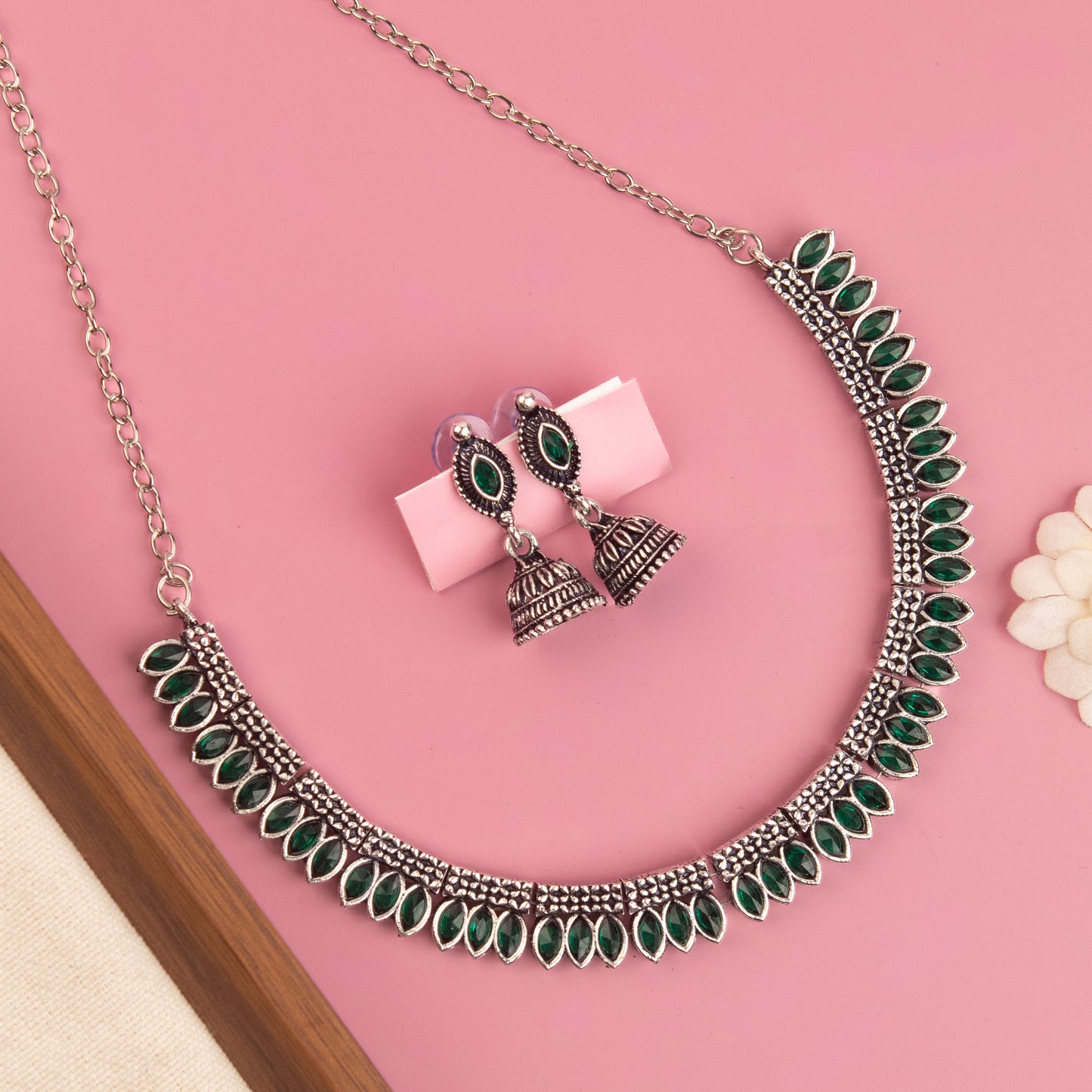 Oxidised Necklace 261
