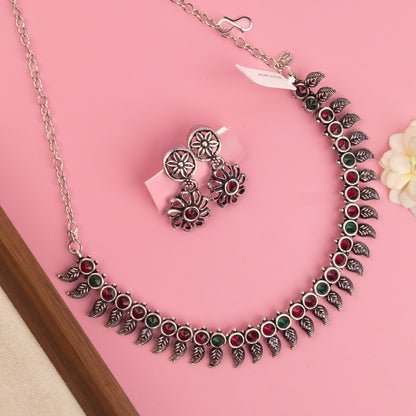 Oxidised Necklace 265