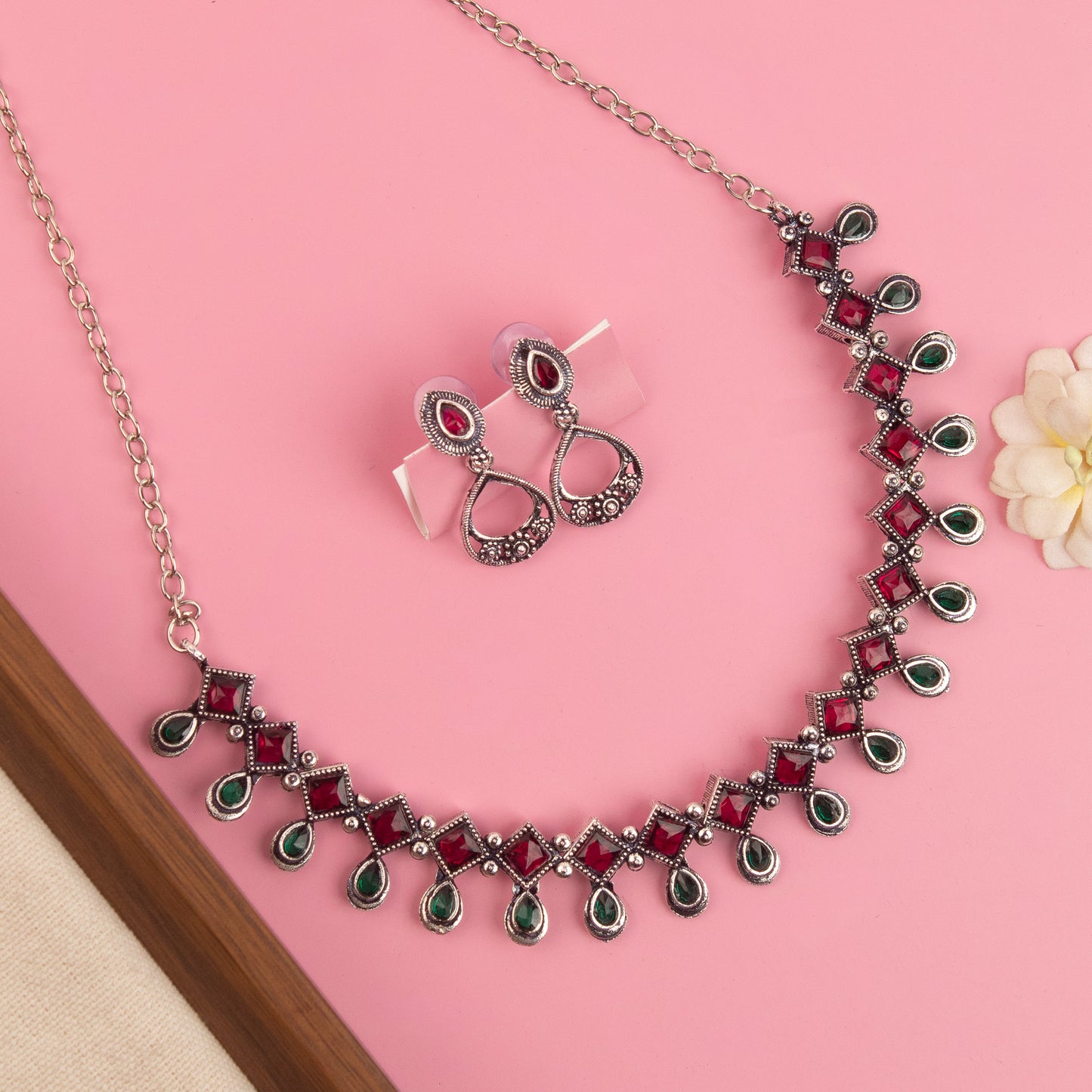 Oxidised Necklace 274