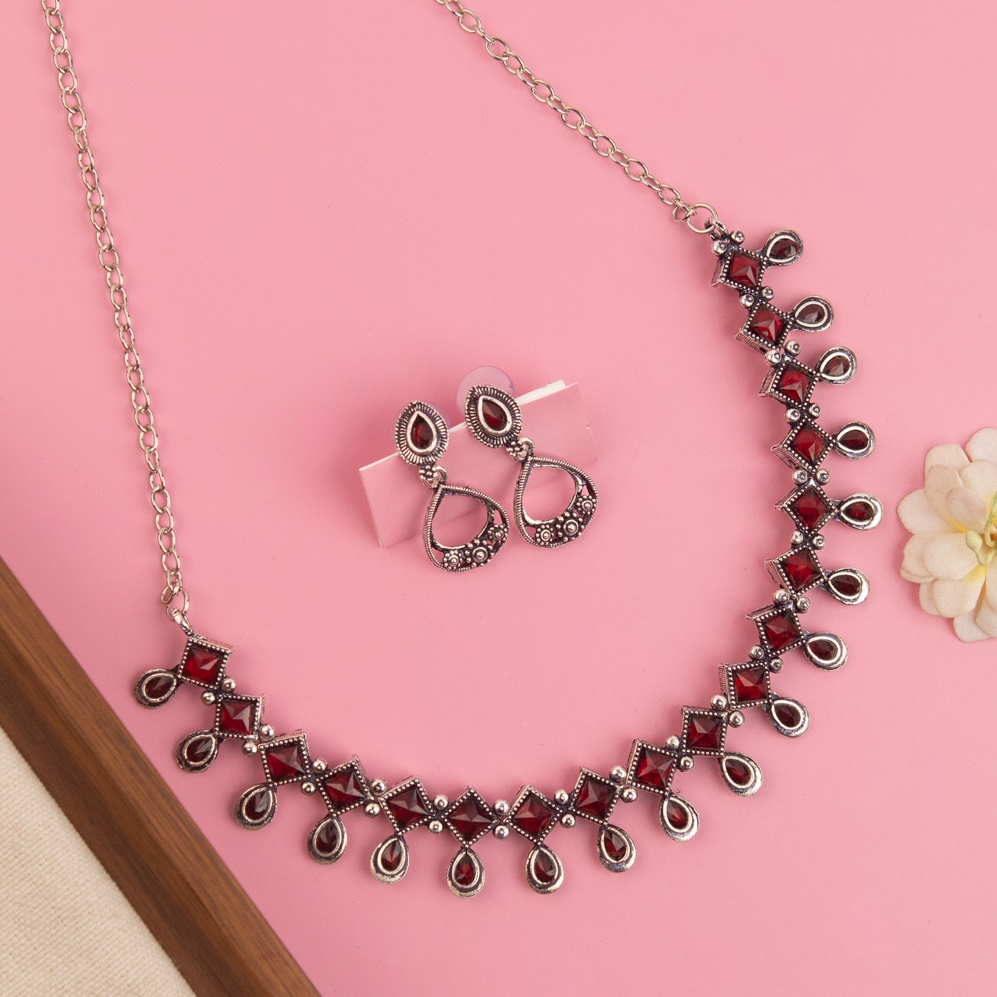 Oxidised Necklace 274