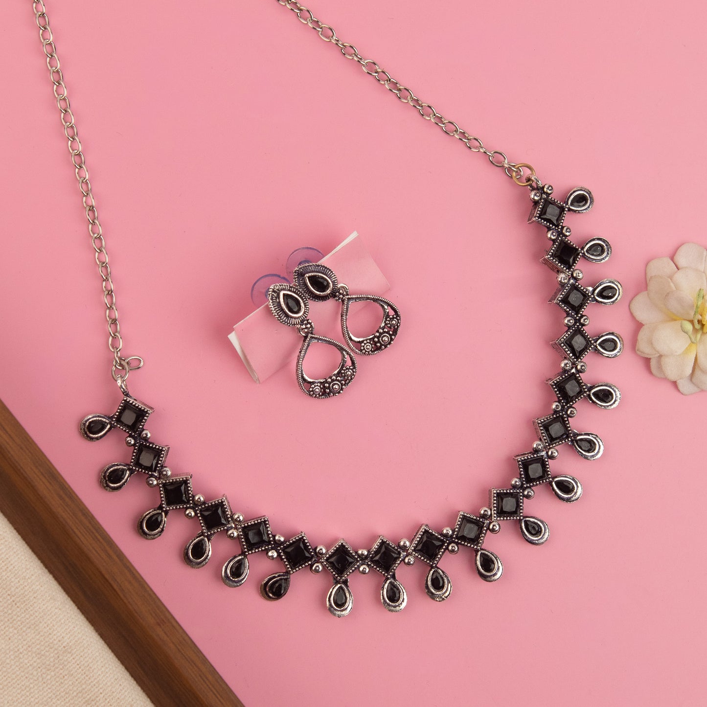 Oxidised Necklace 274