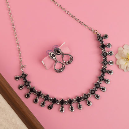 Oxidised Necklace 274