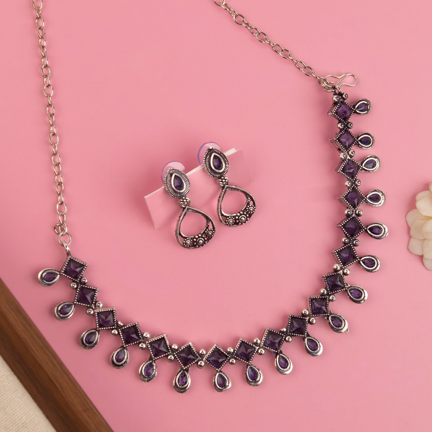 Oxidised Necklace 274