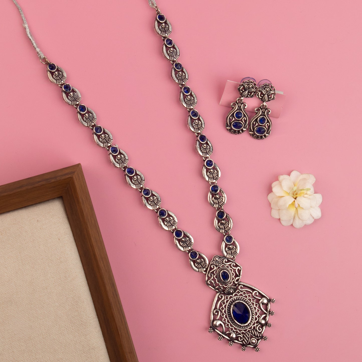 Oxidised Necklace 284