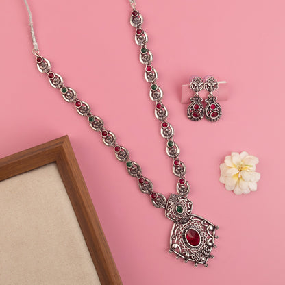 Oxidised Necklace 284
