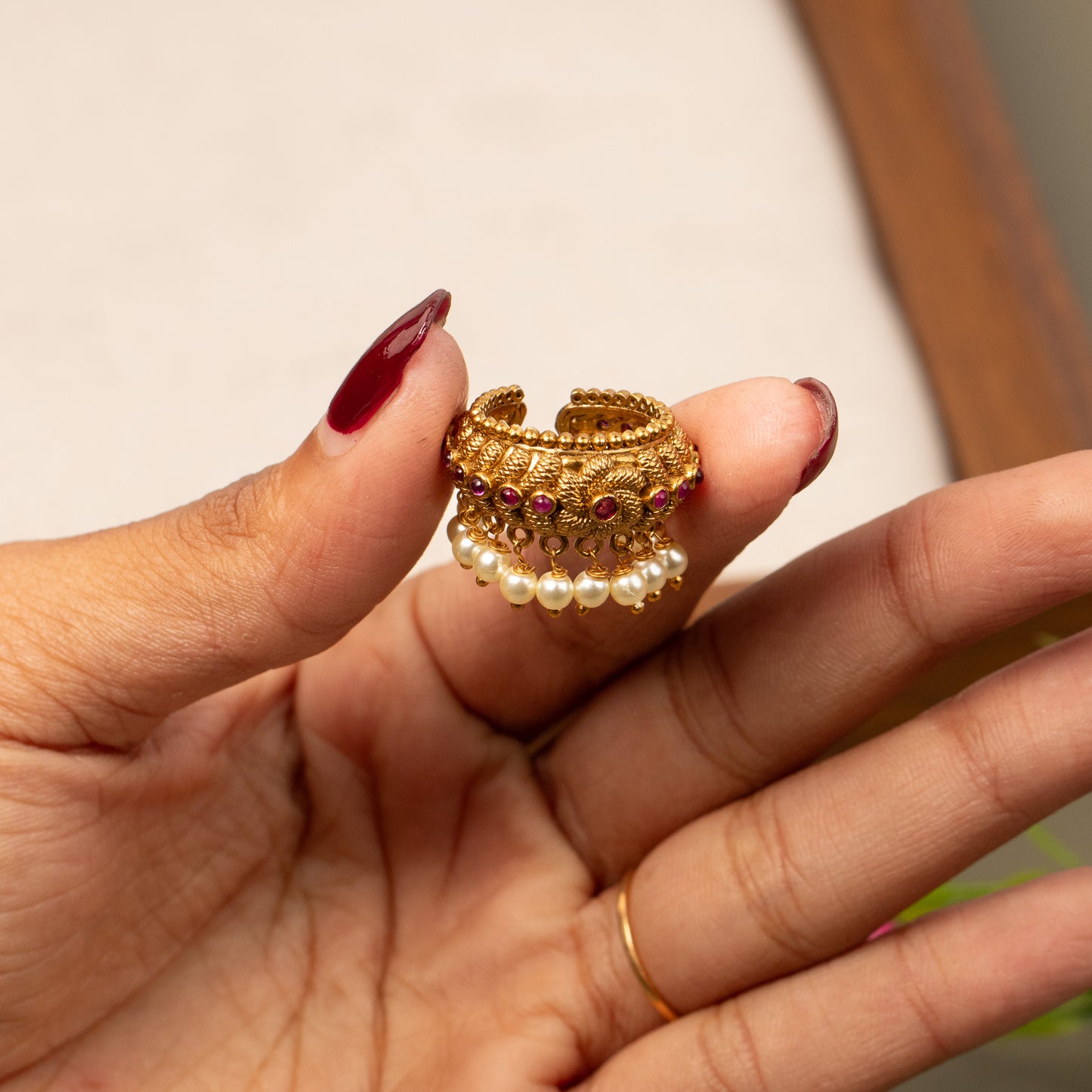 Antique Bugadi Earrings E1196