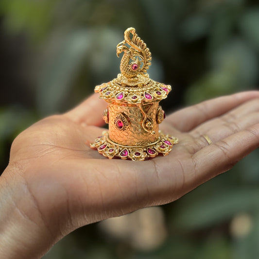 Antique Kumkum box KB08