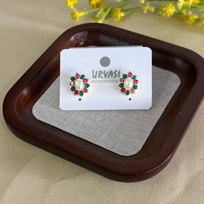 Navaratna Stud Earrings E302