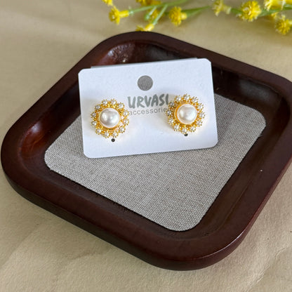 Navaratna Stud Earrings E327