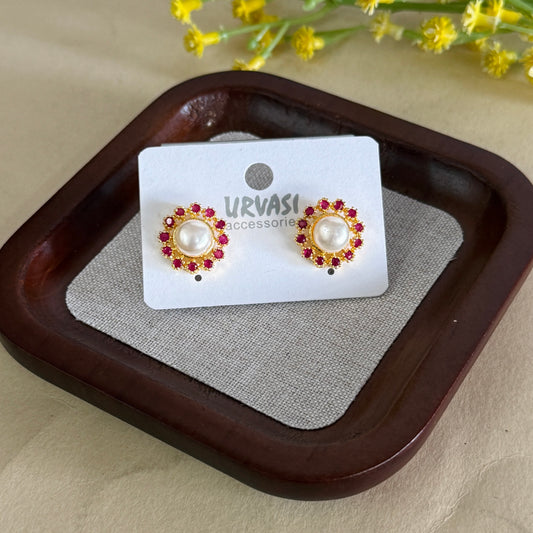 Navaratna Stud Earrings E327