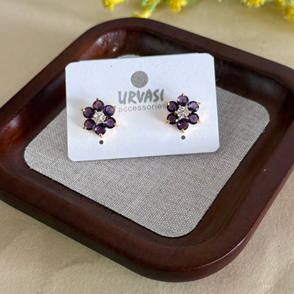 Navaratna Stud Earrings E315